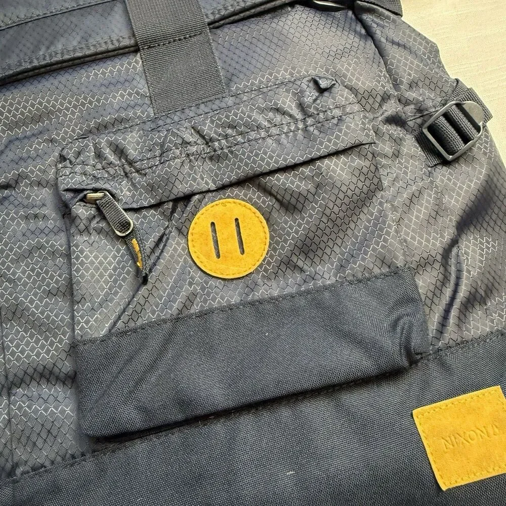 NIXON Swamis Rolltop Backpack In Navy New
